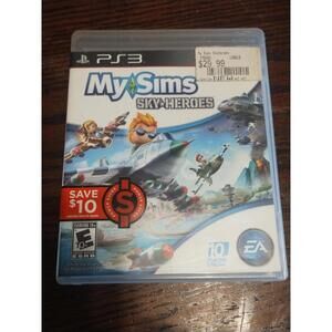 Sony PlayStation 3 Ps3 Game MySims SkyHeroes My Sims Sky Heroes
